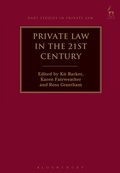Bild: Private Law in the 21st Century - Hart Publishing