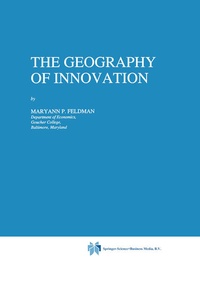 Enlarge image Cover: The Geography of Innovation - Springer