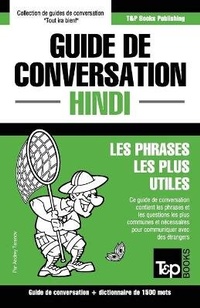 Abbildung von: Guide de conversation Francais-Hindi et dictionnaire concis de 1500 mots - T&p Books