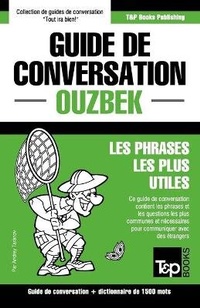 Abbildung von: Guide de conversation Francais-Ouzbek et dictionnaire concis de 1500 mots - T&p Books
