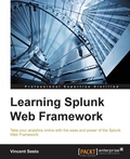 Cover: Learning Splunk Web Framework - Packt Publishing