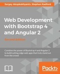 Cover: Web Development with Bootstrap 4 and Angular 2 - - Packt Publishing