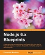 Cover: Node.js 6.x Blueprints - Packt Publishing