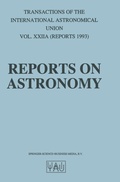 Cover: Reports on Astronomy - Kluwer Academic Publishers