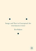 Cover: Image and Text in Conceptual Art - Palgrave Macmillan