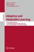 Cover: Adaptive and Adaptable Learning - Springer