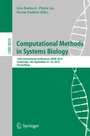 Cover: Computational Methods in Systems Biology - Springer
