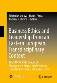 Abbildung von: Business Ethics and Leadership from an Eastern European, Transdisciplinary Context - Springer