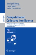 Cover: Computational Collective Intelligence - Springer