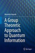 Cover: A Group Theoretic Approach to Quantum Information - Springer