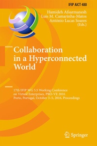 Enlarge image Cover: Collaboration in a Hyperconnected World - Springer