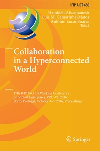 Enlarge image Cover: Collaboration in a Hyperconnected World - Springer