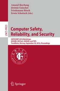 Abbildung von: Computer Safety, Reliability, and Security - Springer