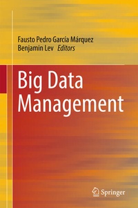 Enlarge image Cover: Big Data Management - Springer