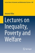 Cover: Lectures on Inequality, Poverty and Welfare - Springer