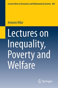 Abbildung von: Lectures on Inequality, Poverty and Welfare - Springer