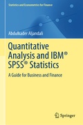 Cover: Quantitative Analysis and IBM&reg; SPSS&reg; Statistics - Springer