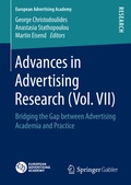 Cover: Advances in Advertising Research (Vol. VII) - Springer Gabler