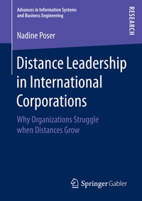 Abbildung von: Distance Leadership in International Corporations - Springer Gabler