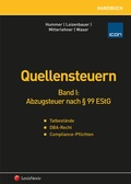 Cover: Handbuch Quellensteuern / Handbuch Quellensteuern, Band I - LexisNexis Verlag ARD ORAC GmbH