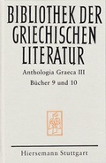 Cover: Anthologia Graeca - Hiersemann, A