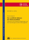 Cover: Der rechtliche Rahmen der Elektromobilit&auml;t - Berliner Wissenschafts-Verlag