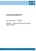 Cover: OptiMAL - Optimale Planung manueller Lagersysteme - Lehrstuhl f&uuml;r F&ouml;rdertechnik Materialflu&szlig; Logistik (fml) TU M&uuml;nchen