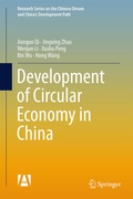 Cover: Development of Circular Economy in China - Springer