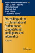 Cover: Proceedings of the First International Conference on Computational Intelligence and Informatics - Springer