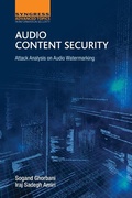 Cover: Audio Content Security - Elsevier
