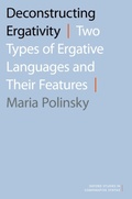 Cover: Deconstructing Ergativity - OUP eBook