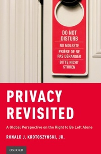 Enlarge image Cover: Privacy Revisited - OUP eBook