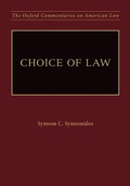 Cover: Choice of Law - OUP eBook