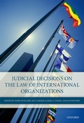 Cover: Judicial Decisions on the Law of International Organizations - OUP eBook
