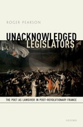 Cover: Unacknowledged Legislators - OUP eBook