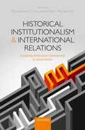 Cover: Historical Institutionalism and International Relations - OUP eBook