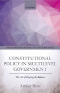Cover: Constitutional Policy in Multilevel Government - OUP eBook