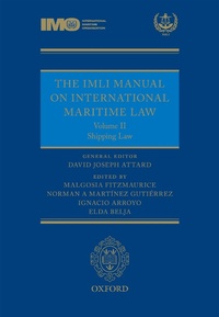 Abbildung von: The IMLI Manual on International Maritime Law Volume II Shipping Law - OUP eBook