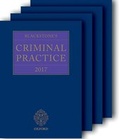 Bild: Blackstone's Criminal Practice 2017 (book and supplements) - Oxford University Press