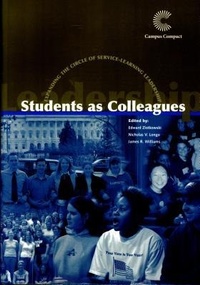 Enlarge image Cover: Students as Colleagues - Campus Compact
