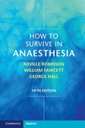 Cover: How to Survive in Anaesthesia - Cambridge University Press