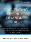 Cover: Preventing the next financial crisis - International Monetary Fund (IMF)