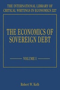 Cover: The Economics of Sovereign Debt - Edward Elgar Publishing