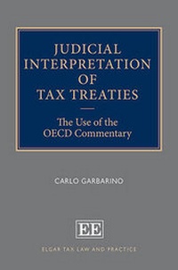 Abbildung von: Judicial Interpretation of Tax Treaties - Edward Elgar Publishing
