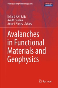 Enlarge image Cover: Avalanches in Functional Materials and Geophysics - Springer