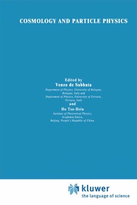 Abbildung von: Cosmology and Particle Physics - Kluwer Academic Publishers