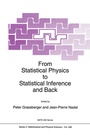 Cover: From Statistical Physics to Statistical Inference and Back - Kluwer Academic Publishers