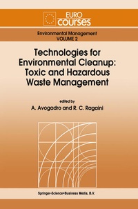 Abbildung von: Technologies for Environmental Cleanup: Toxic and Hazardous Waste Management - Kluwer Academic Publishers