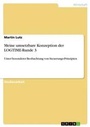 Cover: Meine umsetzbare Konzeption der LOGTIME-Runde 3 - GRIN Verlag
