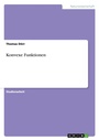 Cover: Konvexe Funktionen - GRIN Verlag